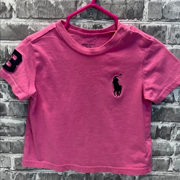 Baby Ralph Lauren Pink Kids‎ T-Shirt