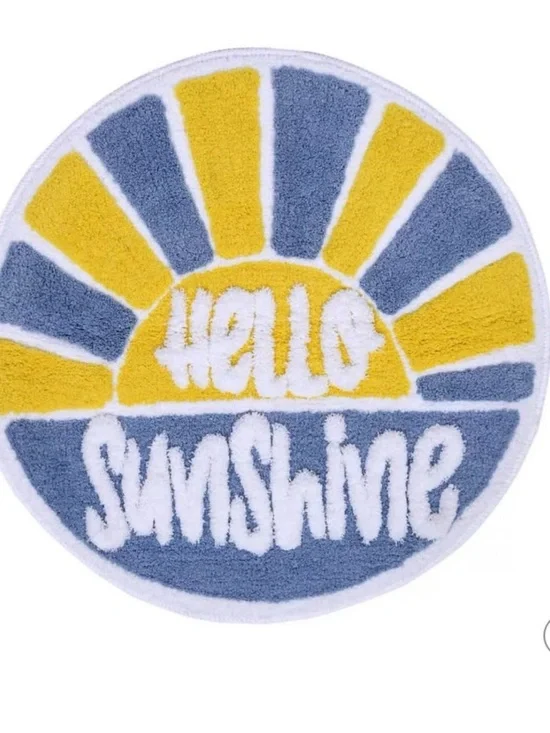 Hello Sunshine 24” Round Bath Mat