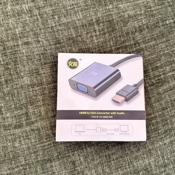 HDMI to VGA Converter with Audio