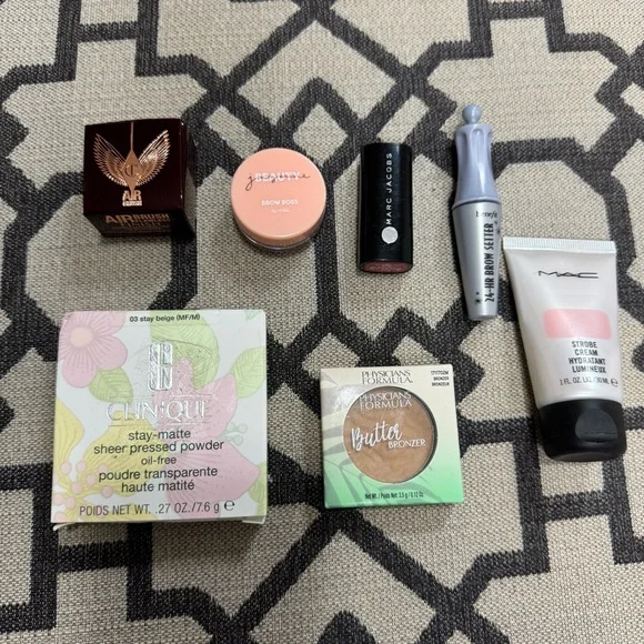 Charlotte Tilbury Clinique MAC Benefit Makeup Set