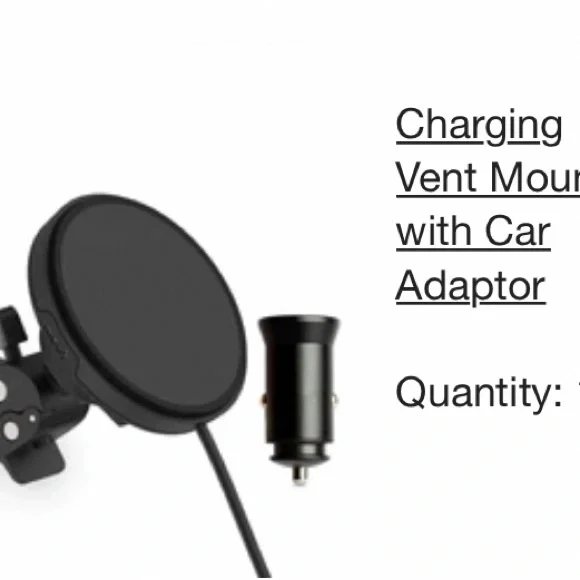 Wireless Car Air Vent mount Charger