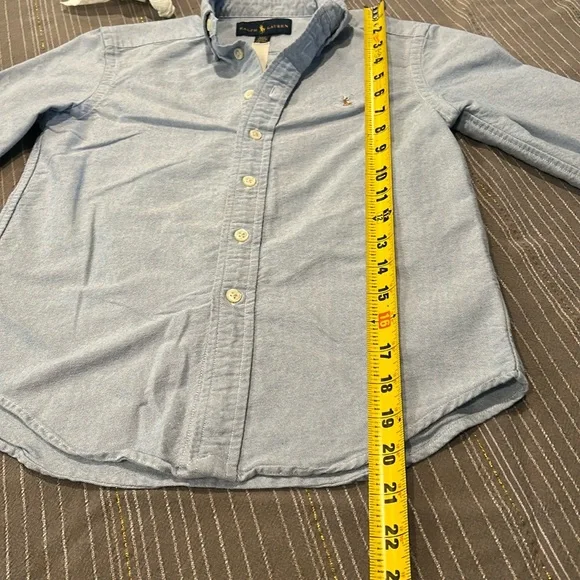 Ralph Lauren Light Blue Cotton Oxford Shirt