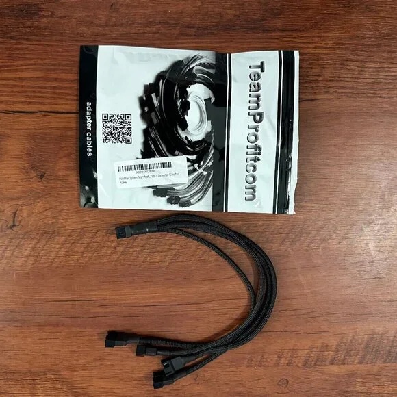 PWM Fan Splitter 1 to 4 COnverter‎ 12 in
