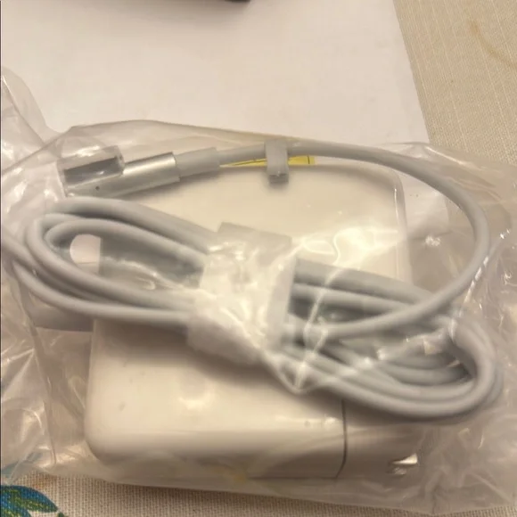 White Power Adapter with Cable
