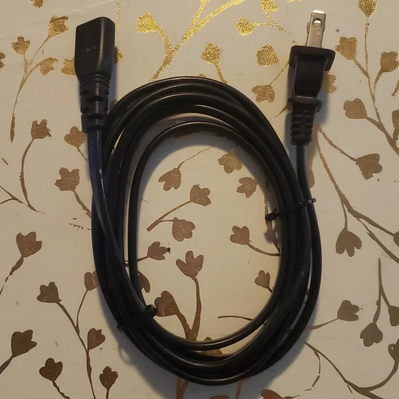 ET Genuine SINOFAME, SINO FAME E211641, SF-108, 7A, 125V Power Cord,Black