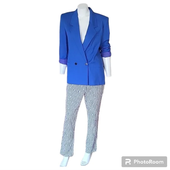 Christian Dior Vintage The Suit Single Button Closure Blazer