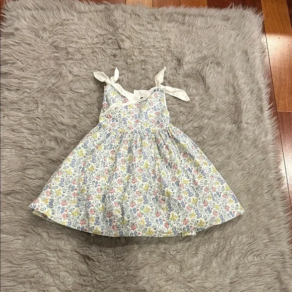 Ralph Lauren Floral‎ Girls Dress with Bow Straps