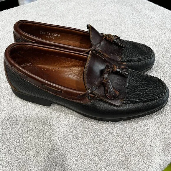 Allen Edmonds Mens Nashua Leather Tassel Loafer.‎ 9.5 USA Discontinued Classic