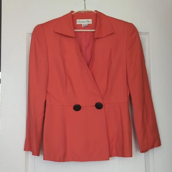 Vintage Christian Dior Women's Blazer