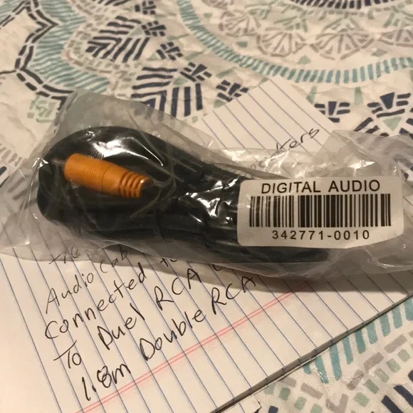 Unielec Digital Audio Coaxial Cable 6’