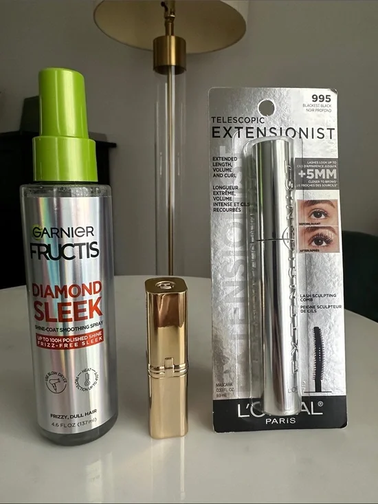 L'Oreal Paris Extensionist Mascara Colour Riche Lipstick Garnier Fructis Spray