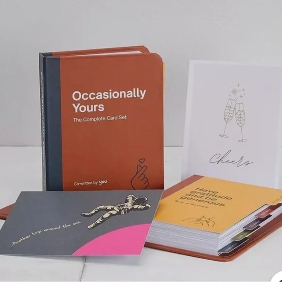 Occasionally Yours - The Complete Card Set Book, Co-Written By YOU!