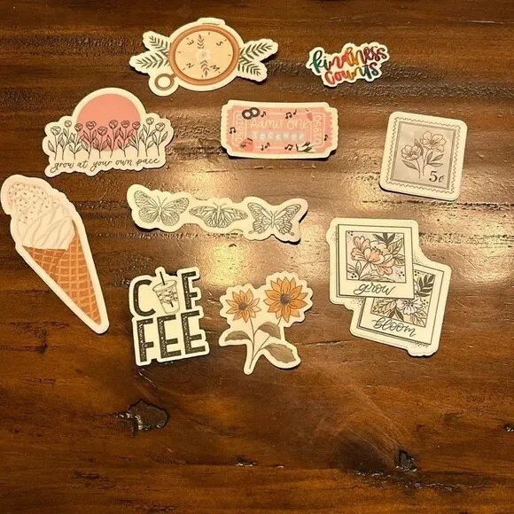 Bundle of 10 stickers all new