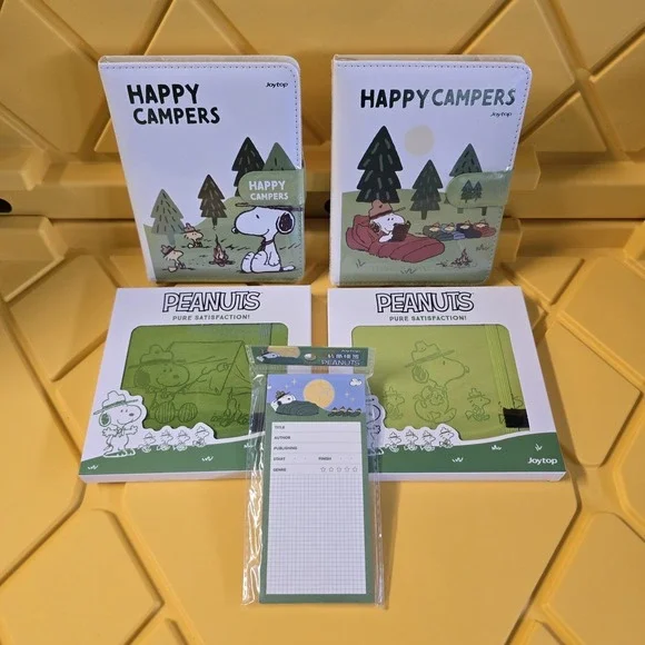 Snoopy Notebook Gift Bundle and Stationary Gift Set New