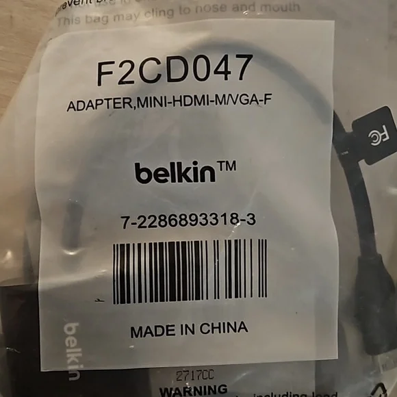 Belkin Mini HDMI to VGA Adapter