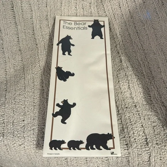 “The Bear Essentials” Magnetic Notepad (from Alaska)