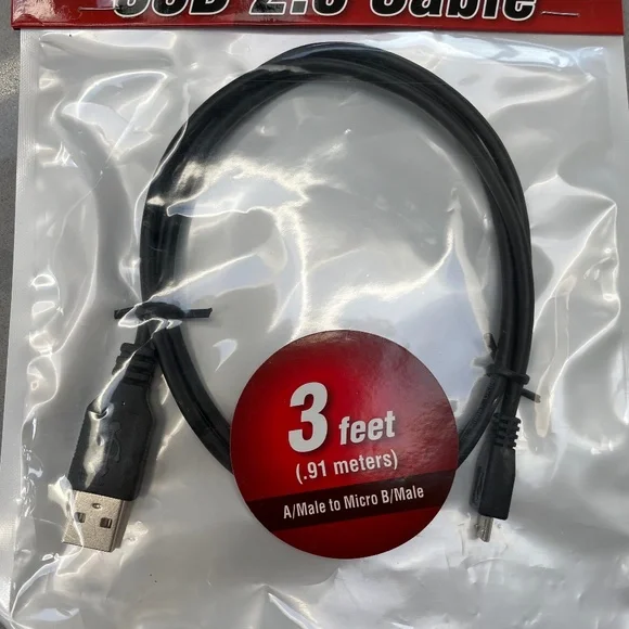 USB 2.0 Cable 3 feet