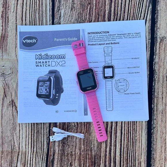 VTech Kidizoom Smartwatch DX2 - Vibrant Pink
