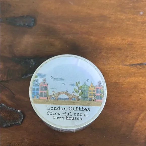 London Gifties Colourful Rural Town Houses Washi Tape NEW