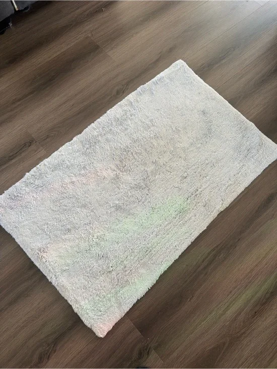 Ralph Lauren large baby blue shower mat 100% cotton