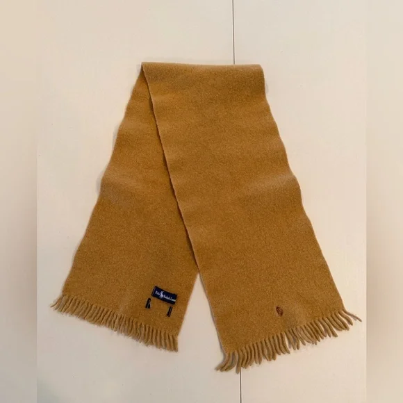 Polo Ralph Lauren | men’s fringed neck scarf.