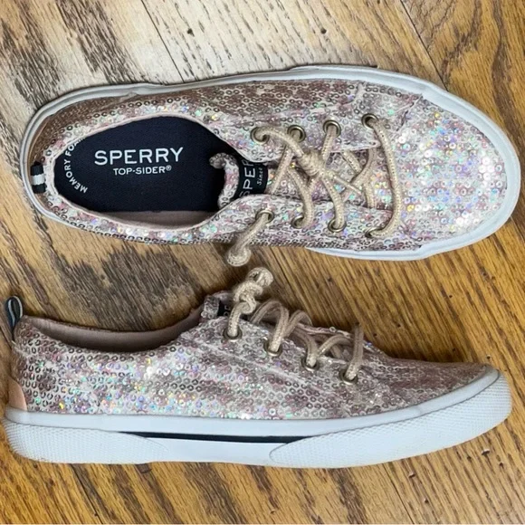 Sperry Top-Sider Sequin Sneaker, Pink