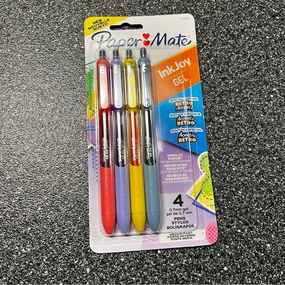 Paper Mate InkJoy Gel Pens 0.7mm Multicolor Pack