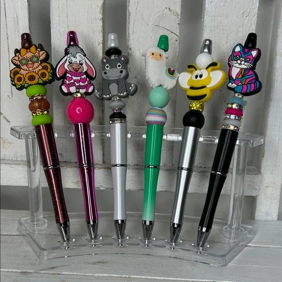 Colorful Character Pens Set