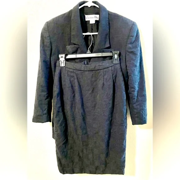 Christian Dior vintage wool suit set