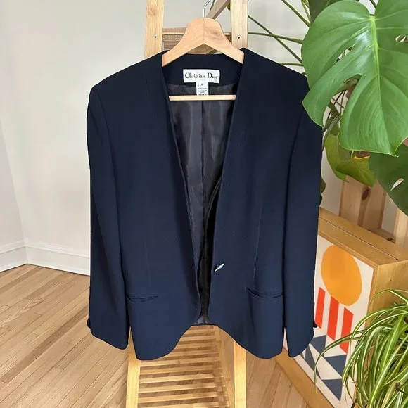 Christian Dior Navy Blazer