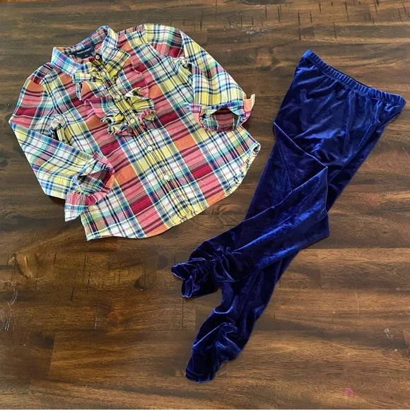 Ralph Lauren Winter Girls Set