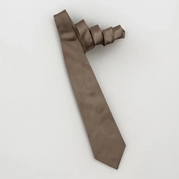 Giorgio‎ Armani cravatte satin sheen Silk Tie Hand Made In Italy