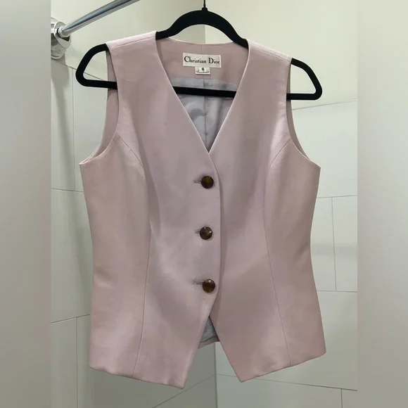 Women’s Vintage Christian Dior Blazer Vest