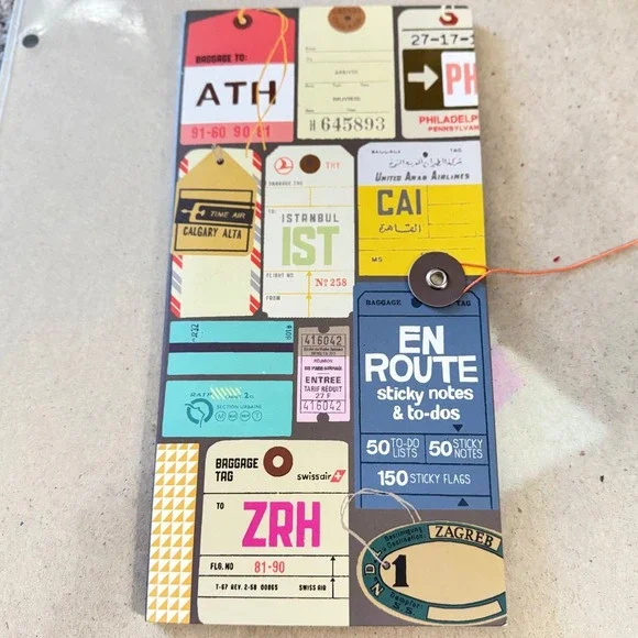 Kate Pocrass En Route Sticky Notes & To-Dos Chronicle Books Travel Stationery