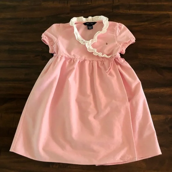 Ralph Lauren Oxford Pink Dress