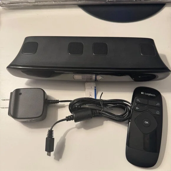 Logitech TV Cam HD for Skype V-R0002 Black Wide Angle Video Camera with Remote