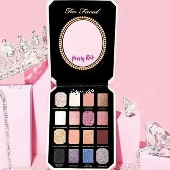💎Too Faced Pretty Rich Diamond Light Eyeshadow Palette💎
