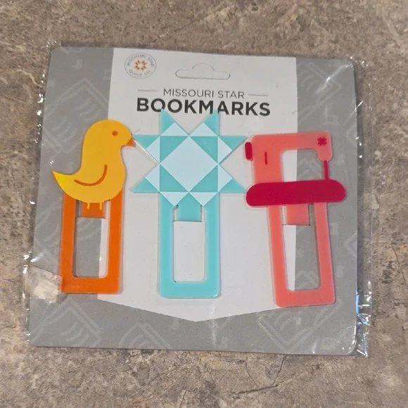 (J39) Colorful Bookmarks Set