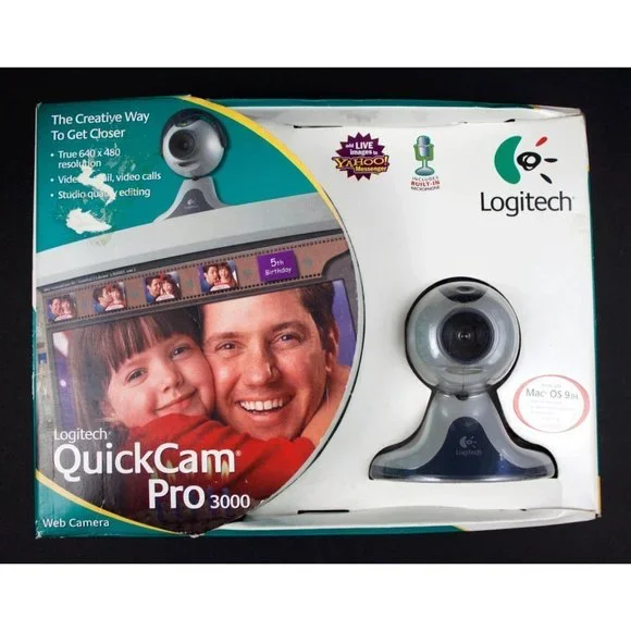 Logitech QuickCam Pro 3000 Web Cam‎