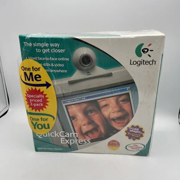 LOGITECH‎ QUICKCAM EXPRESS USB CORD NEW 2 Pack 2000