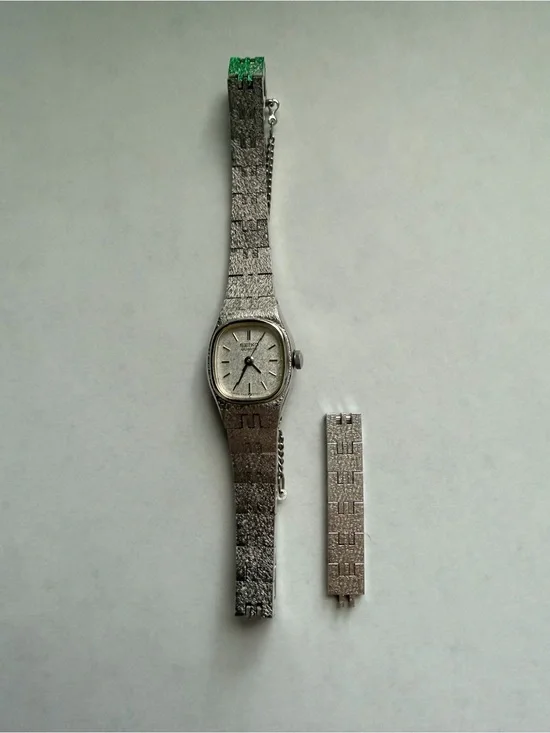 Vintage Seiko Quartz 7321 - 5399 Silver Watch