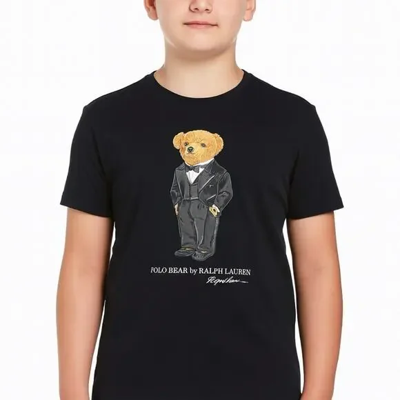 Polo Ralph Lauren Kids Polo Bear Graphic T-Shirt | NWT size large