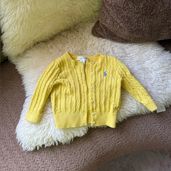 Ralph Lauren Cable Knit Cardigan