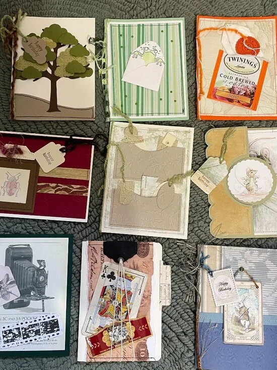 9 Handmade Birthday Cards 5.5