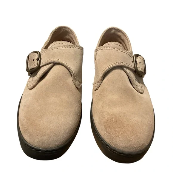 Tod’s Junior Tan‎ Suede Buckle Shoes size 30