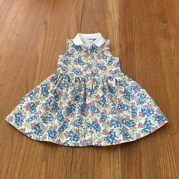 Ralph Lauren Floral Oxford Dress