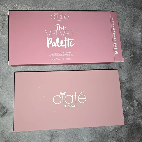 NIB Ciaté London - The Velvet‎ Palette- 12 piece warm tones