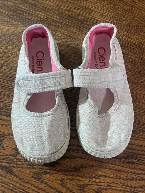 Cienta Girls' Sparkle Mary Jane Shoes in Light Pink • size 24