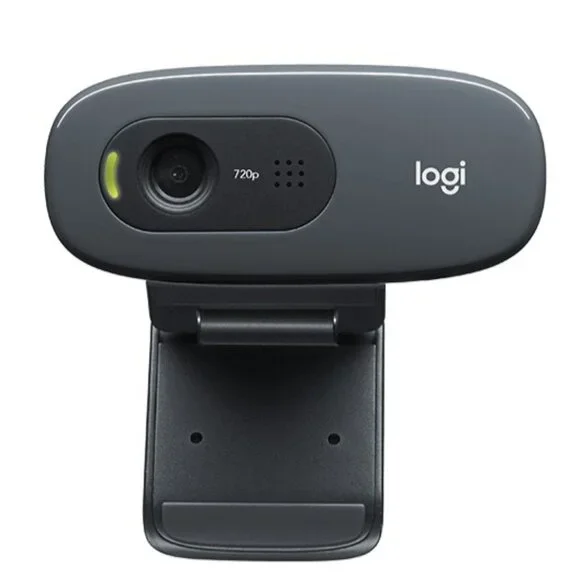 Logitech C270 HD Webcam - 720P - USB 2.0 - Widescreen HD Video Calling V-U0018