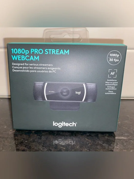Logitech - “C922 Pro Stream Webcam ” Video Streaming, Recording & Video Calling